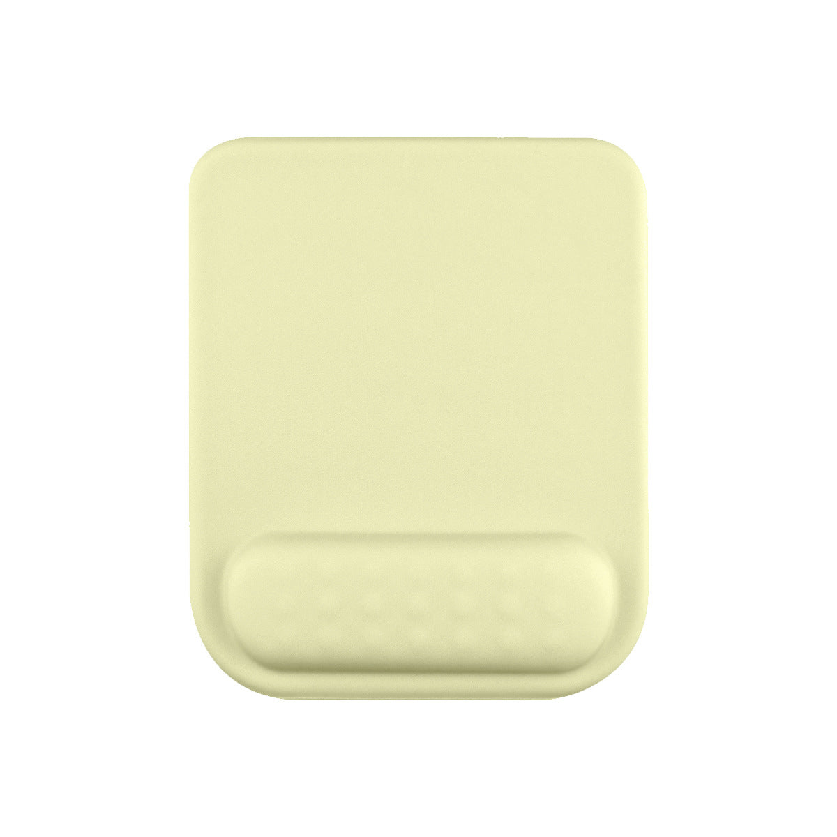 Soft-Rebound Silicone Wrist Rest Mouse Pad
