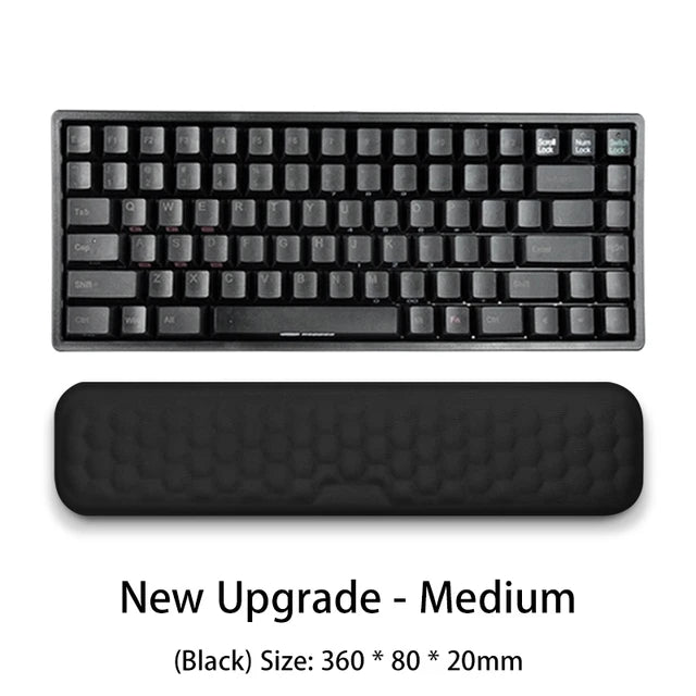 Ergonomic Memory Foam Keyboard & Mouse Wrist Rest Pad