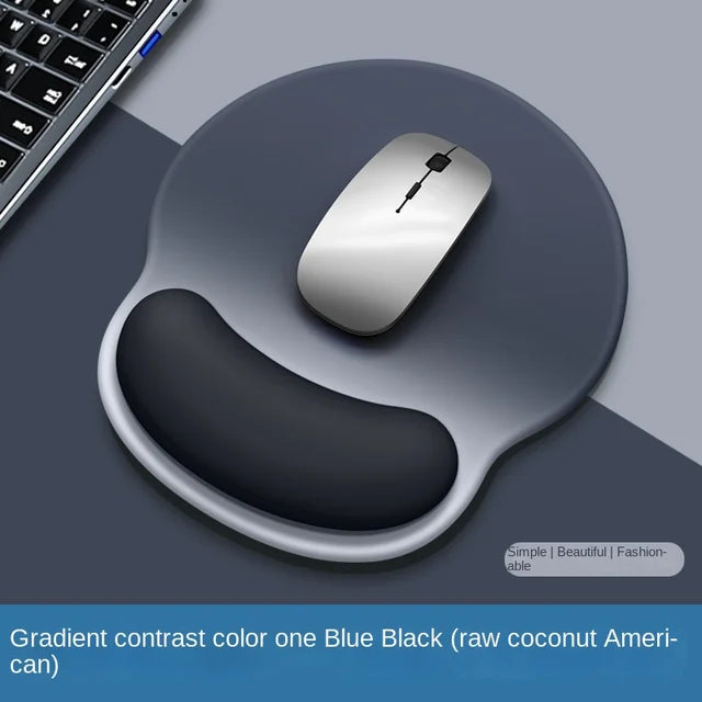 Gradient Ergonomic Mouse Pad with Wrist Rest Support