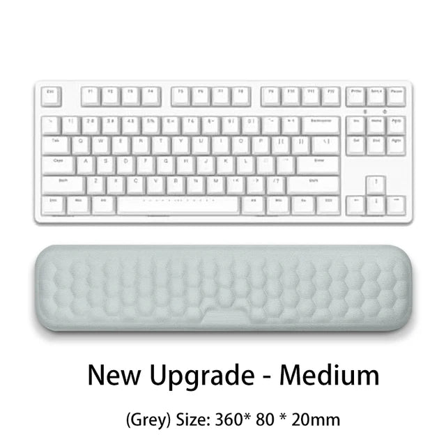 Ergonomic Memory Foam Keyboard & Mouse Wrist Rest Pad