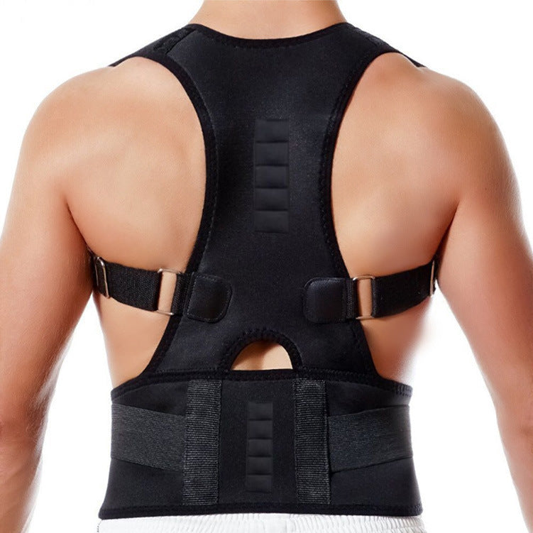Magnetic Adult Posture Corrector Belt – Body Alignment Brace