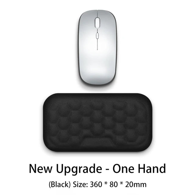 Ergonomic Memory Foam Keyboard & Mouse Wrist Rest Pad