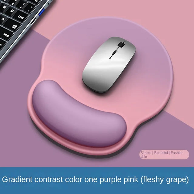 Gradient Ergonomic Mouse Pad with Wrist Rest Support