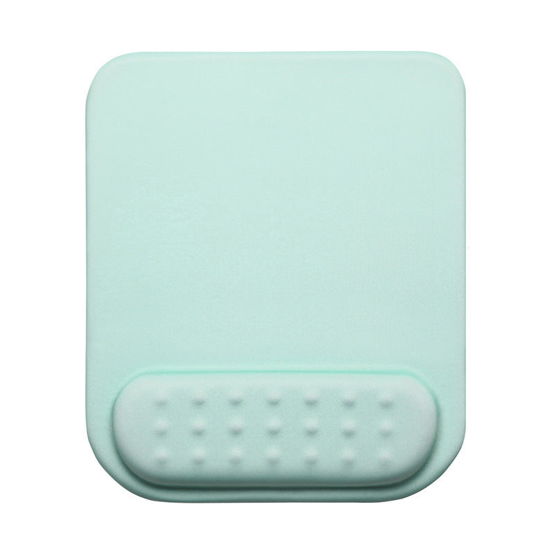 Soft-Rebound Silicone Wrist Rest Mouse Pad