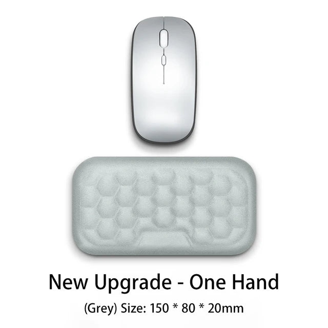 Ergonomic Memory Foam Keyboard & Mouse Wrist Rest Pad