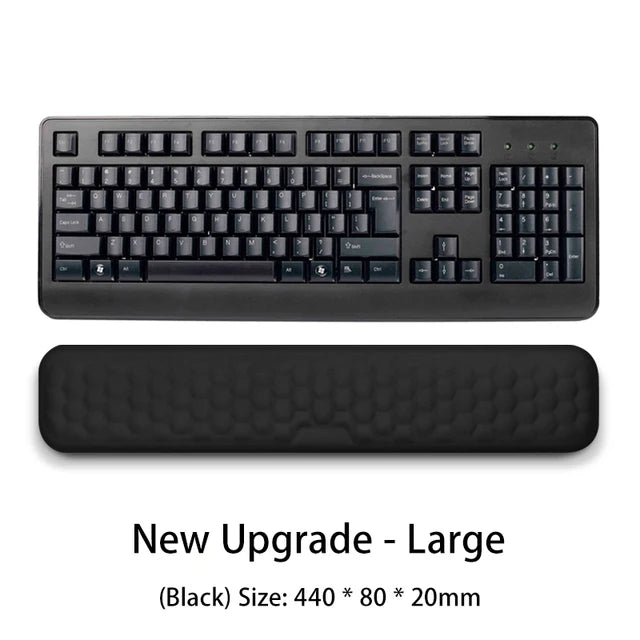Ergonomic Memory Foam Keyboard & Mouse Wrist Rest Pad