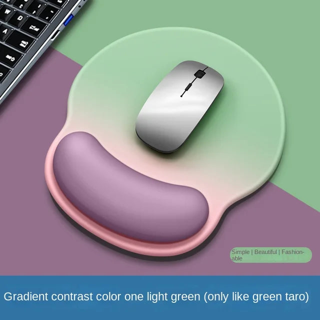 Gradient Ergonomic Mouse Pad with Wrist Rest Support